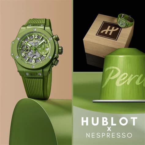 hublot collab|hublot nespresso.